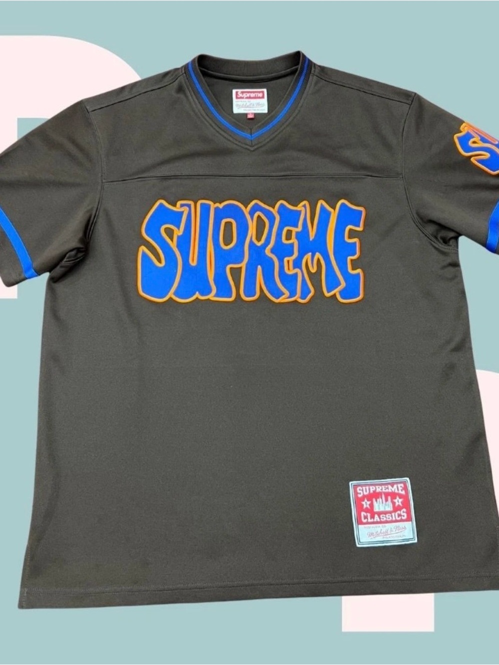 Supreme Mitchell & Ness Football Jersey (Large)